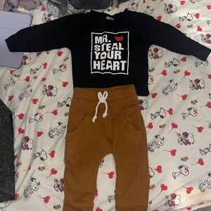 Black and Brown Kids Bottoms